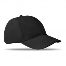 Katoenen baseball cap BASIE - zwart