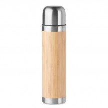 Thermosfles met bamboe CHAN BAMBOO - hout