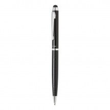 Deluxe touchscreen pen - zwart/zilver
