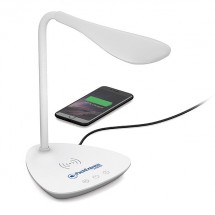 Office Lamp With Inductive charging base - zwart