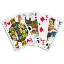 Bridge Speelkaartenkarton (Superluxe), verpakt in cellofaan en kartonnen vouwdoosje