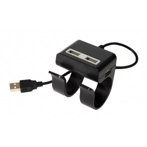 USB HUB "Clip on", black
