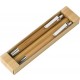 2-Delige bamboe pennenset in kartonnen doosje, View 6