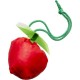 Opvouwbaar tasje met fruitpouch 'Fruits' - rood