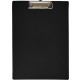 Kunststof klembord / clipboard (A4) - zwart