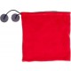 Polyester fleece (240 gr/m²) 2-in-1 muts - rood