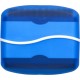 Kunststof beeldschermwisser en borstel 'Wave' - licht blauw