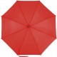 190T polyester automatische paraplu - rood