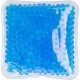 Vierkante PVC hot/cold pack - lichtblauw