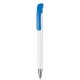 Kugelschreiber BONITA - weiss/himmel-blau