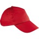 5 panel baseball cap New York - rood