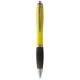 Nash Kugelschreiber farbig mit schwarzem Griff - gelb/schwarz
