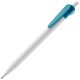 Balpen Cosmo Hardcolor - Wit / Turquoise