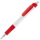 Balpen Vegetal Pen Clear - frosted rood