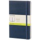 Classic L hard cover notitieboek - effen - Sapphire