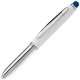 Stylus pen Shine - wit / donker blauw