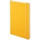 Classic L hard cover notitieboek - gelinieerd - Donker geel