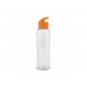 Loop Flasche transparent R-PET 600ml, Transparent Orange