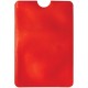 Kaarthouder anti-skimming (soft case) - rood