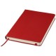 Classic L hard cover notitieboek - ruitjes - Scarlet Red
