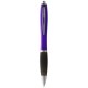 Nash Kugelschreiber farbig mit schwarzem Griff - lila
