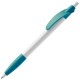Balpen Cosmo Hardcolor - Wit / Turquoise