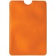 Kaarthouder anti-skimming (soft case) - oranje