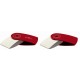 Sleeve mini eraser red - red