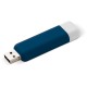 Modular USB stick 8GB - Donker Blauw / Wit