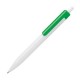 Pen met gekleurde clip - groen