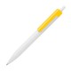 Pen met gekleurde clip - geel