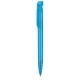 Kugelschreiber CLEAR FROZEN - caribic-blau transparent