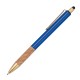 Kugelschreiber mit Korkgriffzone, blau