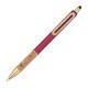 Kugelschreiber mit Korkgriffzone, burgund