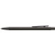Neo Slim aluminum gunmetal ballpoint pen - black