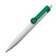 Pen met clip Gezicht - groen