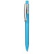 Kugelschreiber ELEGANCE TRANSPARENT - caribic-blau transparent
