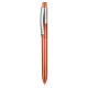 Kugelschreiber ELEGANCE TRANSPARENT - flamingo-orange transparent