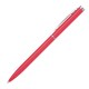 Metall Kugelschreiber in schlanker Form, rot