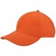 Heavy Brushed Cap Oranje acc. Oranje