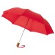 20'' Oho 2 Sectie paraplu - rood