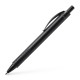 Basic Aluminium ballpoint pen black - black
