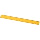 Renzo 30 cm kunststof liniaal - geel