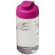 H2O Bop® 500 ml sportfles met flipcapdeksel - Transparant/Roze