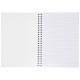 Desk-Mate® A5 notitieboek met synthetische omslag, View 3
