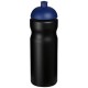 Baseline® Plus 650 ml sportfles met koepeldeksel - Zwart/blauw