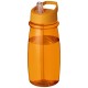H2O Pulse 600 ml sportfles met tuitdeksel - Oranje