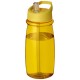 H2O Pulse 600 ml sportfles met tuitdeksel - Geel