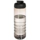 H2O Treble 750 ml sportfles met kanteldeksel - Charcoal/Zwart