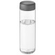 H2O Vibe 850 ml sportfles - Transparant/Storm grey